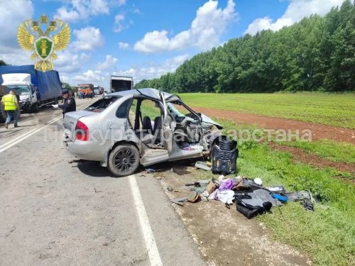 Трое человек погибли в ДТП на территории Мамадышского района