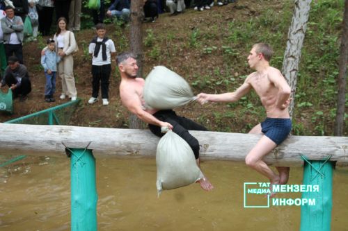 Мгновения Сабантуя в Мензелинске