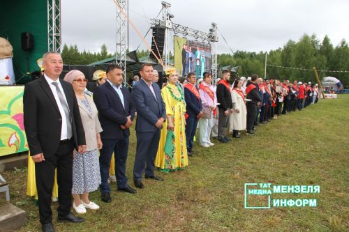 Мгновения Сабантуя в Мензелинске