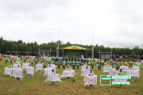 Мгновения Сабантуя в Мензелинске