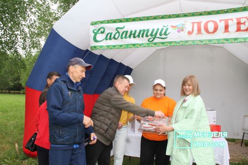 Мгновения Сабантуя в Мензелинске