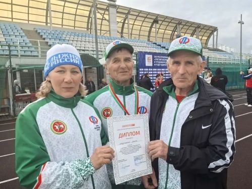 Ветераны спорта Мензелинского района съездили на республиканскую спартакиаду