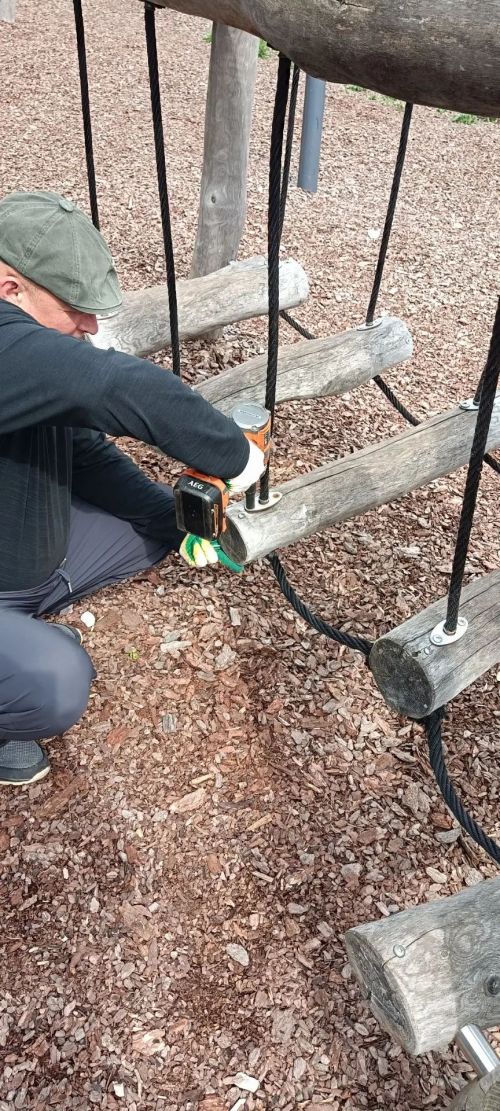В Мензелинске продолжаются работы по благоустройству общественных пространств