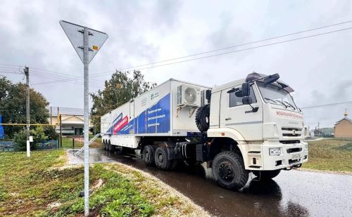 Мобильная поликлиника принимает жителей сёл Мензелинского района