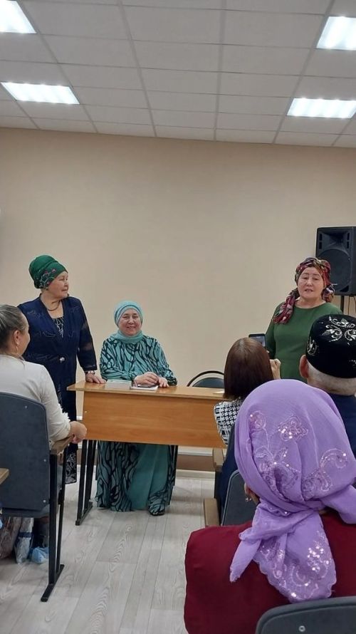 Минзәлә мәдни мирас йортында Салисә Гәрәева белән очрашу булды