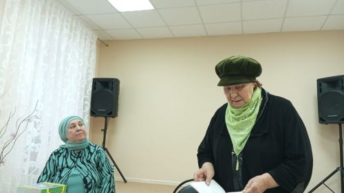 Минзәлә мәдни мирас йортында Салисә Гәрәева белән очрашу булды
