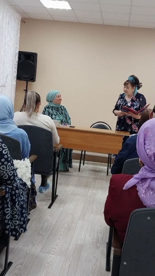 Минзәлә мәдни мирас йортында Салисә Гәрәева белән очрашу булды