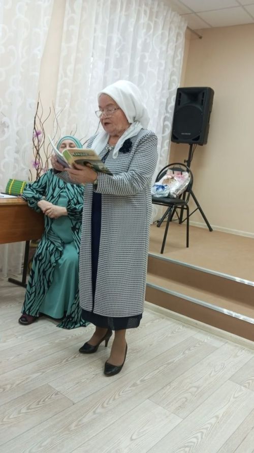 Минзәлә мәдни мирас йортында Салисә Гәрәева белән очрашу булды