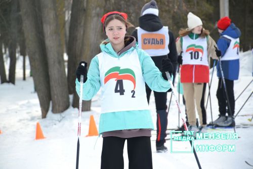 Республиканские лыжные гонки в Мензелинске