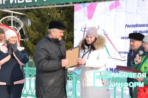 Республиканские лыжные гонки в Мензелинске