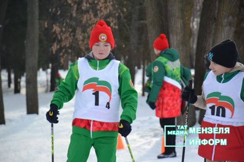 Республиканские лыжные гонки в Мензелинске
