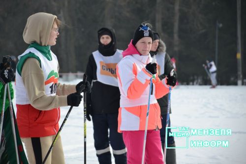 Республиканские лыжные гонки в Мензелинске