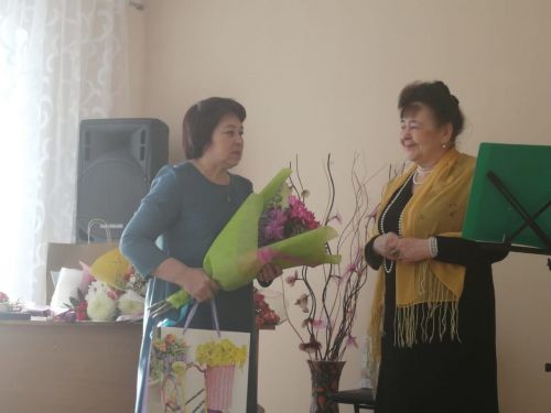 Минзәлә мәдәни мирас йортында Раушания Гыймаева-Титова белән очрашу