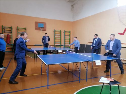 Аю мәктәбендә үткән теннис ярышы мизгелләре