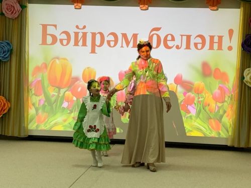 В детском саду "Шатлык" с большим размахом провели конкурс Татар кызы