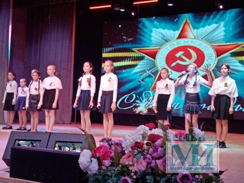 В районном Дворце культуры прошёл праздничный концерт, посвящённый 78 годовщине Победы " Праздничный салют"