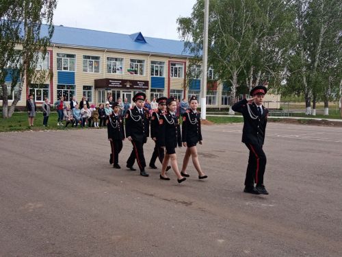 Митинг, посвященный Дню Победы, в кадетской школе-интернате