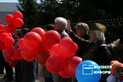 День Победы в Мензелинске
