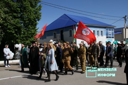 День Победы в Мензелинске