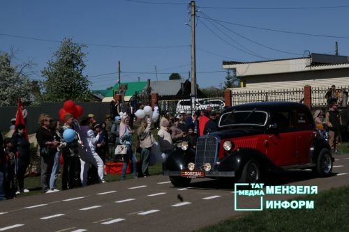 День Победы в Мензелинске