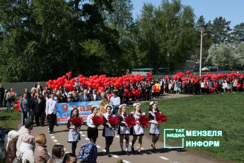 День Победы в Мензелинске