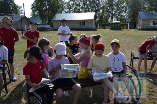 Журналисты «Мензеля-информ» встретились с воспитанниками лагеря «Олимпиец»
