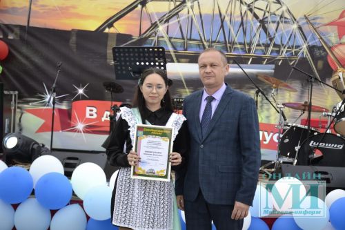 Награждения с Дня выпускника в Мензелинске
