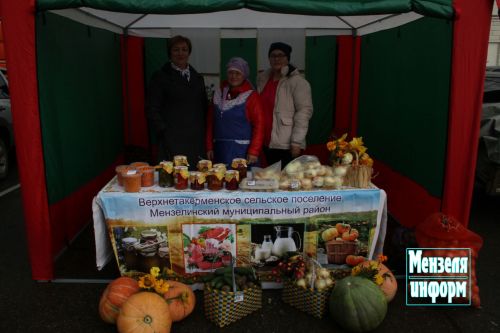 Первая осенняя ярмарка в Мензелинске