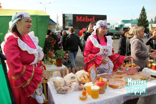 Первая осенняя ярмарка в Мензелинске