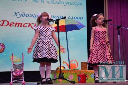 На сцене районного Дворца культуры прошел районный фестиваль детского творчества «Весенняя капель-2024»