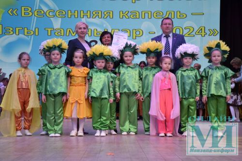 На сцене районного Дворца культуры прошел районный фестиваль детского творчества «Весенняя капель-2024»