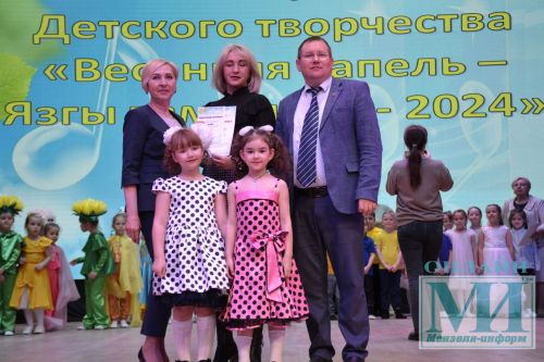 На сцене районного Дворца культуры прошел районный фестиваль детского творчества «Весенняя капель-2024»