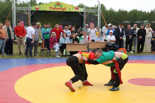 Соревнования по корэш и награждение победителей на Сабантуе -2024 в Мензелинске