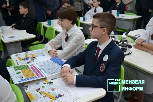 В СОШ №1 состоялось открытие агрокласса