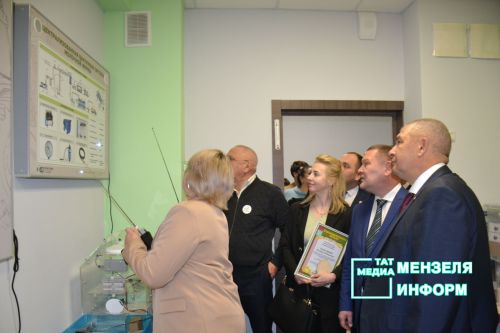 В СОШ №1 состоялось открытие агрокласса