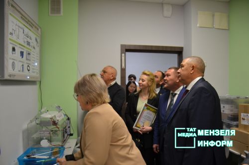 В СОШ №1 состоялось открытие агрокласса