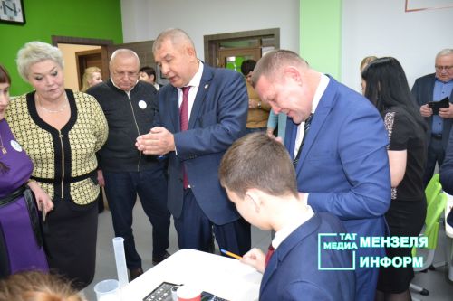 В СОШ №1 состоялось открытие агрокласса