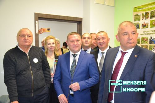 В СОШ №1 состоялось открытие агрокласса