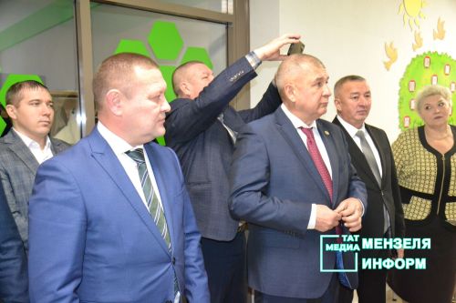В СОШ №1 состоялось открытие агрокласса