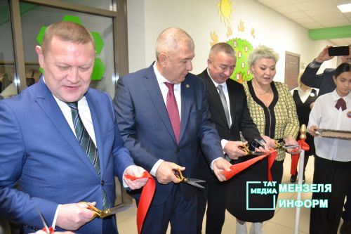 В СОШ №1 состоялось открытие агрокласса