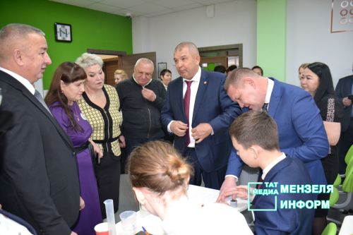 В СОШ №1 состоялось открытие агрокласса