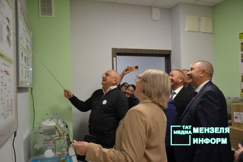 В СОШ №1 состоялось открытие агрокласса