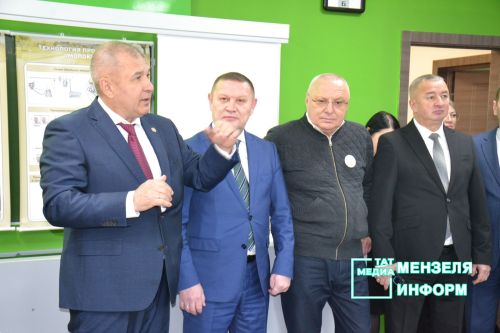 В СОШ №1 состоялось открытие агрокласса
