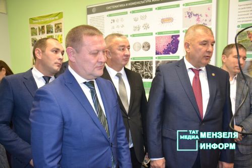 В СОШ №1 состоялось открытие агрокласса