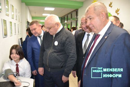 В СОШ №1 состоялось открытие агрокласса