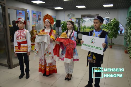 В СОШ №1 состоялось открытие агрокласса