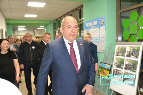 В СОШ №1 состоялось открытие агрокласса