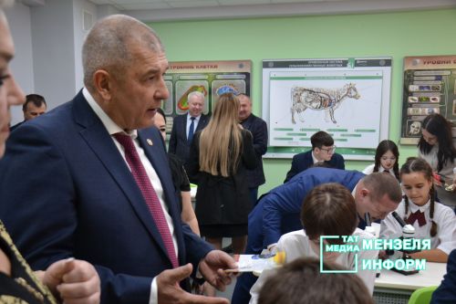 В СОШ №1 состоялось открытие агрокласса