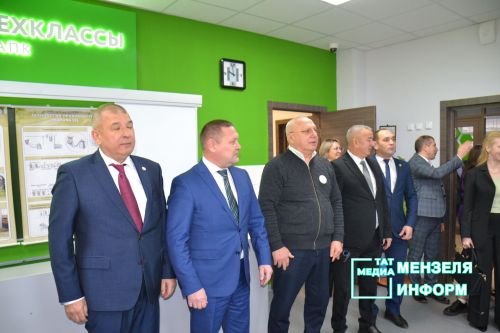 В СОШ №1 состоялось открытие агрокласса