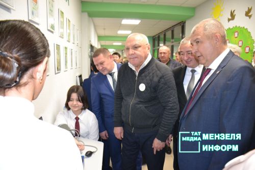В СОШ №1 состоялось открытие агрокласса